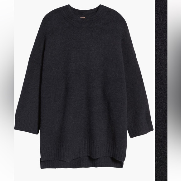 Free People Celery Green Peaches Tunic Sweater - Picture 3 of 6